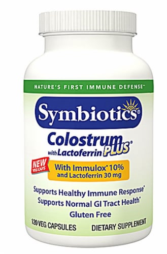 Symbiotics Colostrum Plus® Chewables Pineapple Perspective: front