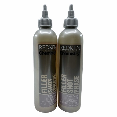 Redken Chemistry Filler Shot Phase Time Reset Porous & Weak Hair 7.6 OZ Set of 2 Perspective: front