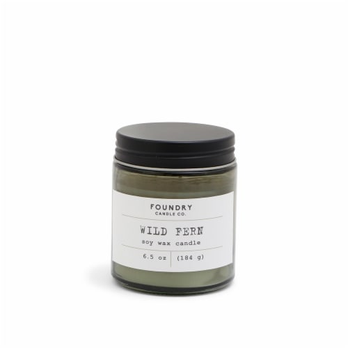 Foundry Candle Co. Wild Fern Soy Wax Candle Perspective: front
