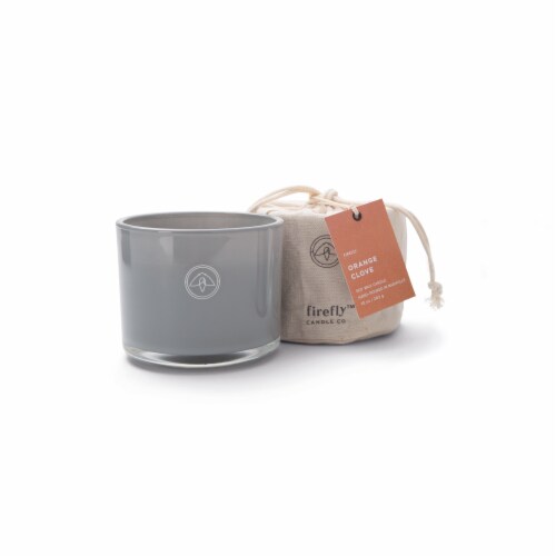 Firefly Kindred Orange Clove Jar Candle Perspective: front