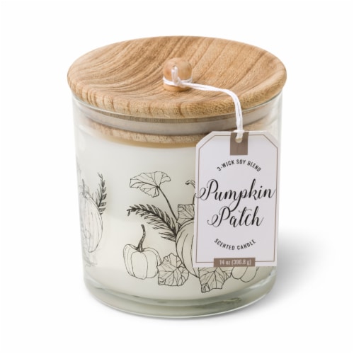 Foundry Candle Pumpin Patch Jar Candle - Fall Collection Perspective: front