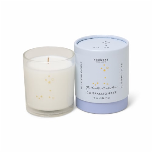 Foundry Pisces Compassionate Candle Perspective: front
