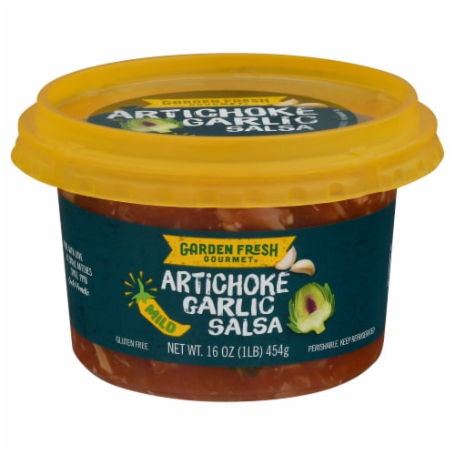 Garden Fresh Gourmet® Mild Artichoke Garlic Salsa Perspective: front