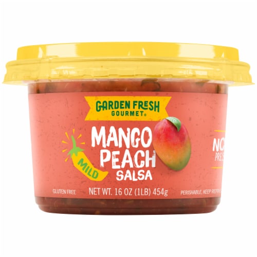 Garden Fresh Gourmet® Mango Peach Salsa Perspective: front