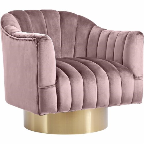 Meridian Furniture Farrah Gold Velvet Chair Meridian Furniture Farrah Gold Velvet Chair