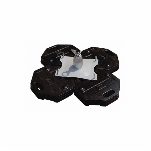 3m Dbi-Sala Roof Anchor,Cast Iron, Steel  2100185 Perspective: front