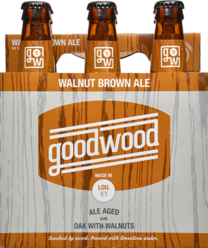 Goodwood Walnut Brown Ale Perspective: front
