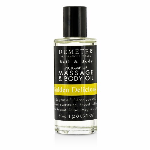 Demeter Golden Delicious Massage & Body Oil 60ml/2oz Perspective: front