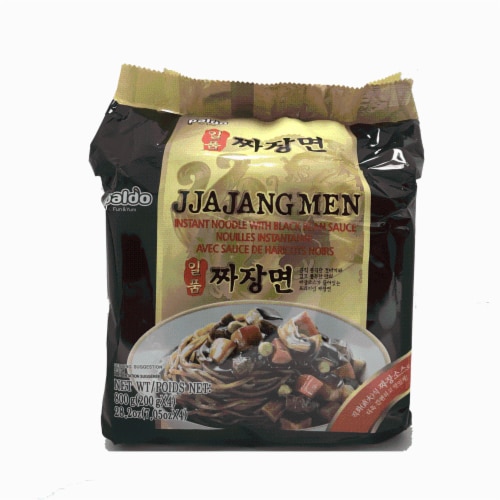 Paldo Jjajangmen Chajang Noodles 4 Count