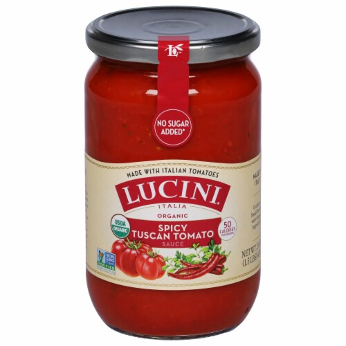 Lucini® Italia Organic Spicy Tuscan Tomato Sauce Perspective: front