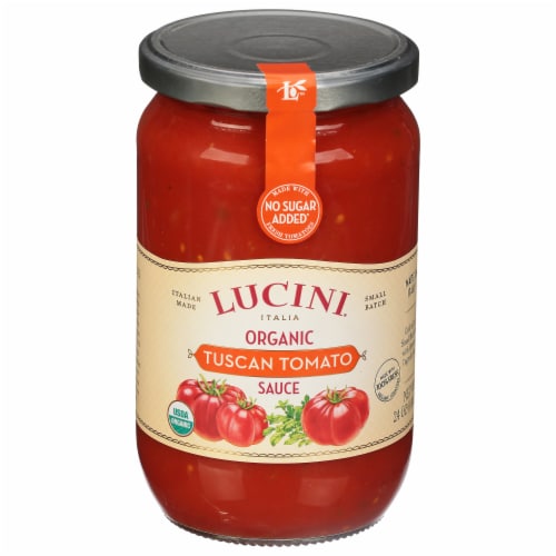 Lucini® Italia Organic Tuscan Tomato Sauce Perspective: front