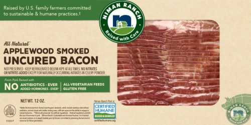 Niman Ranch Applewood Smoked Sliced Bacon