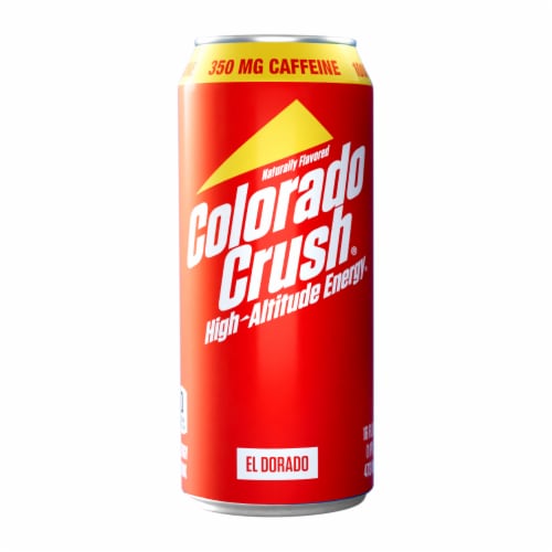 Colorado Crush® High Altitude El Dorado Energy Drink Perspective: front