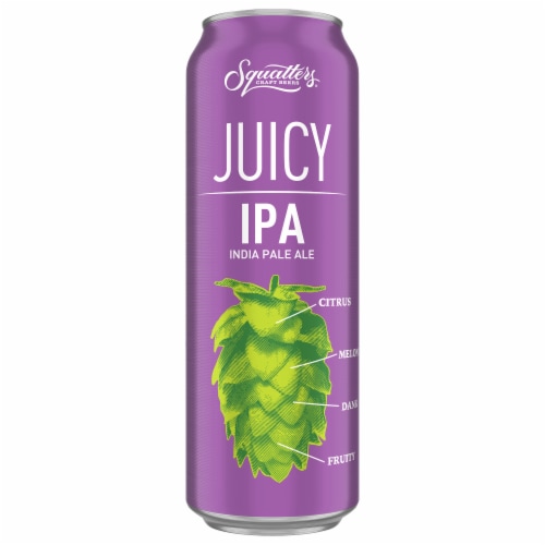 Squatters® Juicy IPA Craft Beer Perspective: front