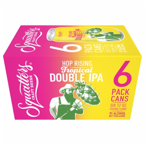 Squatters Hop Rising Tropical Double IPA Perspective: front