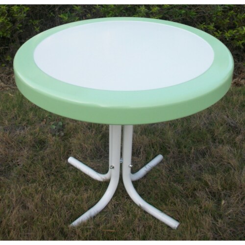 metal retro side table