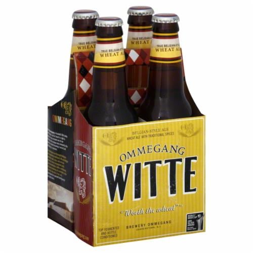 Ommegang Abbey Witte Beer Perspective: front