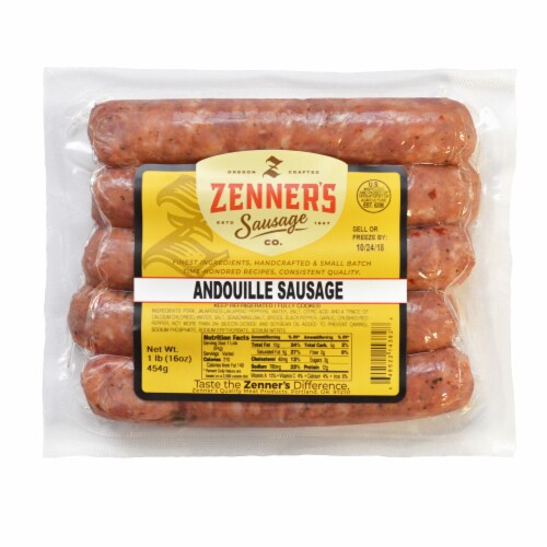 Zenner's Andouille Sausage Perspective: front