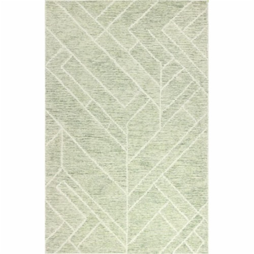 Bashian R120-CEL-9X12-CL158 8 ft. 6 in. x 11 ft. 6 in. Venezia Collection Transitional 100 Pe Perspective: front