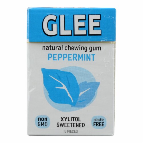 Glee Gum Sugar-Free Refresh-Mint Perspective: front