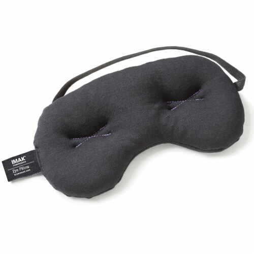 IMAK Eye Pillow Reusable Cotton / Elastic / ergoBeads Cold Therapy Mask Perspective: front