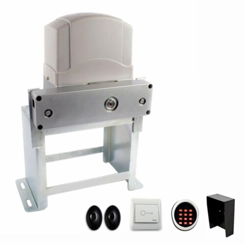 Aleko AC2700ACC-UNB Accessories Kit Sliding Gate Opener for Sliding Gates up to 65 ft. Long & Perspective: front