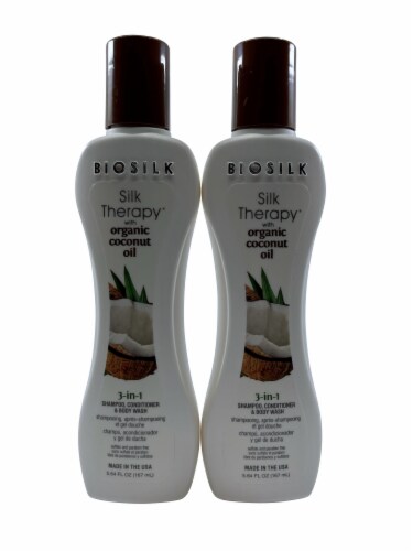 Biosilk Silk Therapy Shampoo, Conditioner, Wash Coconut Oil  OZ Pack of  2, 1 - King Soopers
