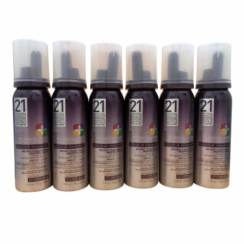 Pureology Colour Fanatic Instant Conditioner Whipped Cream 1.8 OZ Set of 6 Perspective: front