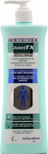 Goicoechea DiabetTX Skin Lotion for People with Diabetes Perspective: front