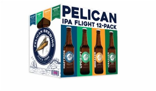 Pelican Brewing Company Assorted Beer Perspective: front