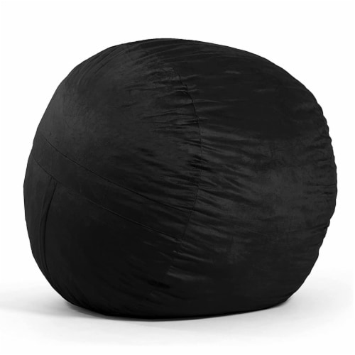 Big Joe Fuf Large Shredded Foam Beanbag Chair with Removable Cover