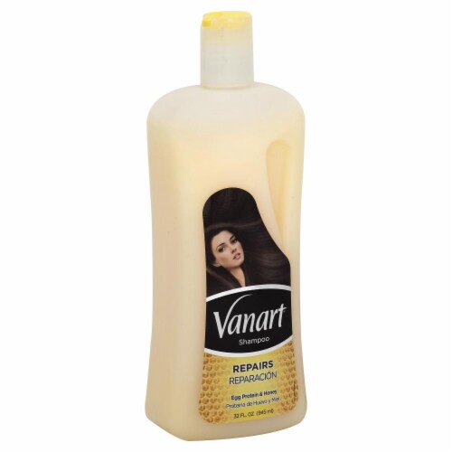 Vanart Egg Protein & Honey Damaged Hair Shampoo Perspective: front