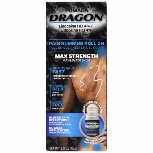 Pomada Dragon Pain Numbing Roll On Perspective: front