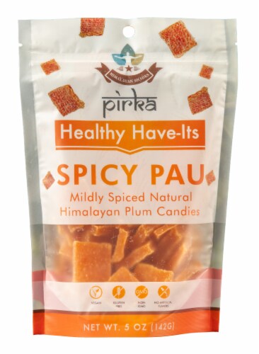Mildly Spiced Natural Himalayan Plum Candies Perspective: front