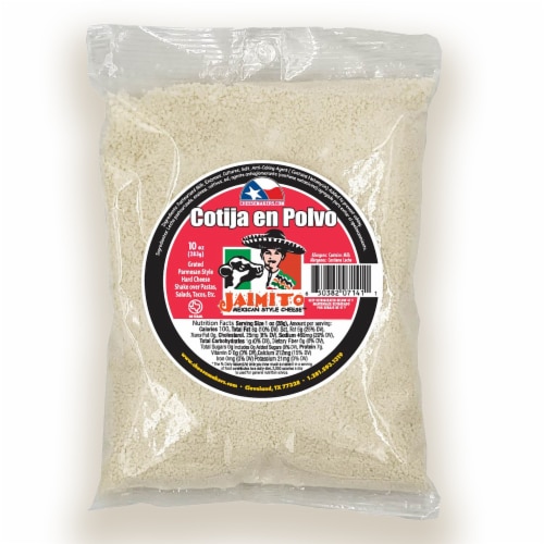 Cheesemakers Cojita en Polvo Jaimito Mexican Style Cheese Perspective: front