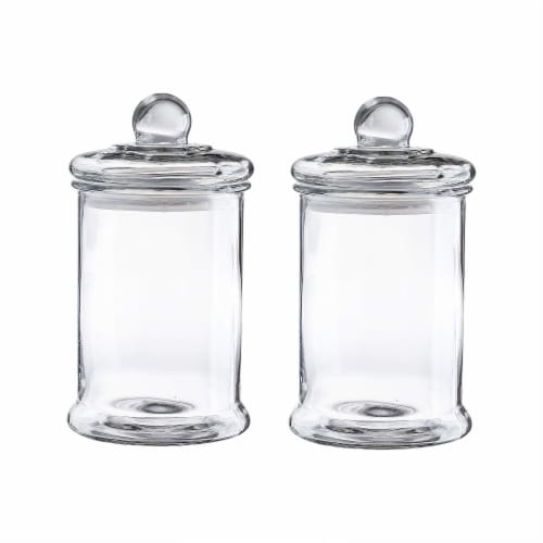 Glass Apothecary Jar Canister Set with Ball Lid (0.7 Gallon) Perspective: front