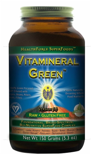HealthForce Superfoods Vitamineral Green™ Powder Perspective: front