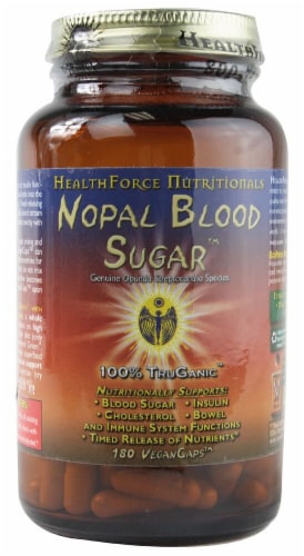 HealthForce Superfoods Nopal Blood Sugar™ Perspective: front