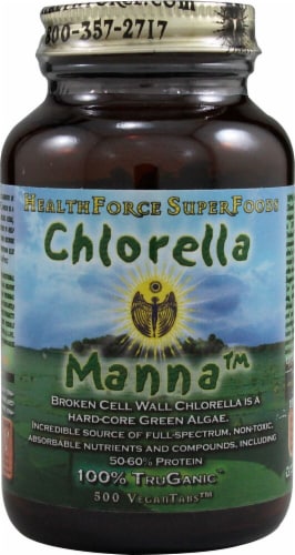 HealthForce Superfoods Chlorella Manna™ Perspective: front
