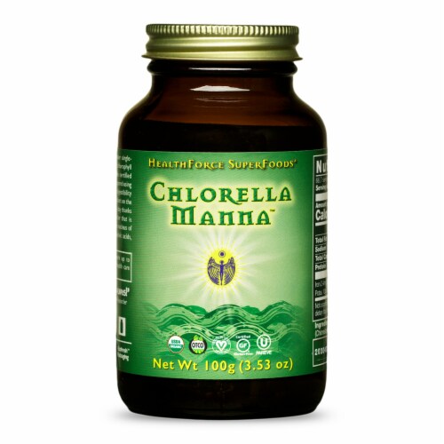 HealthForce SuperFoods Chlorella Manna Perspective: front