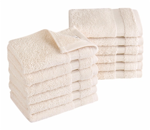 BLC 100% Cotton Bath Towels 6 Pack 2 Bath Towels, 2 Hand Towels