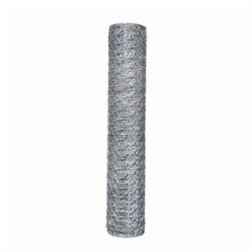 Garden Craft 18 in. H X 50 ft. L 20 Ga. Silver Poultry Netting Garden Craft 18 in. H X 50 ft. L 20 Ga. Silver Poultry Netting
