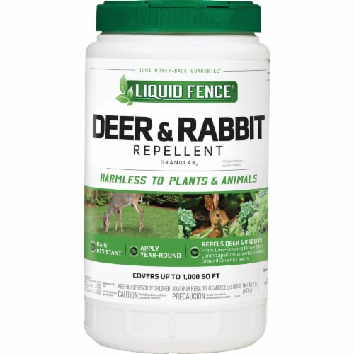 Liquid Fence® Deer and Rabbit Repellent Granular Perspective: front