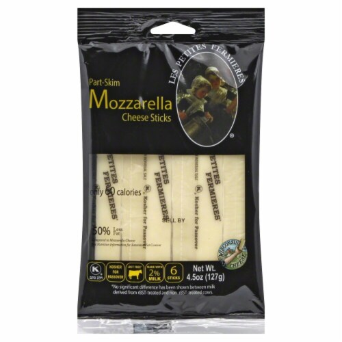 Les Petites Mozzarella Cheese Sticks Perspective: front