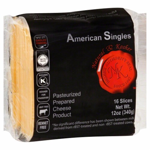 Natural & Kosher Yellow American Singles Perspective: front
