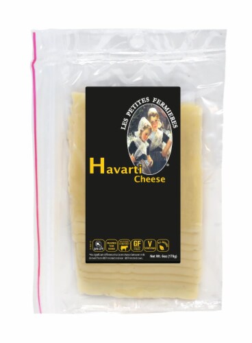 Les Petites Fermieres Havarti Cheese Perspective: front