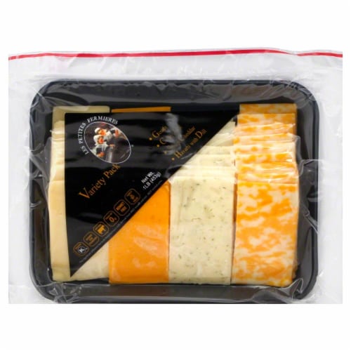 Les Petites Fermieres Variety Pack Cheese Party Tray Perspective: front