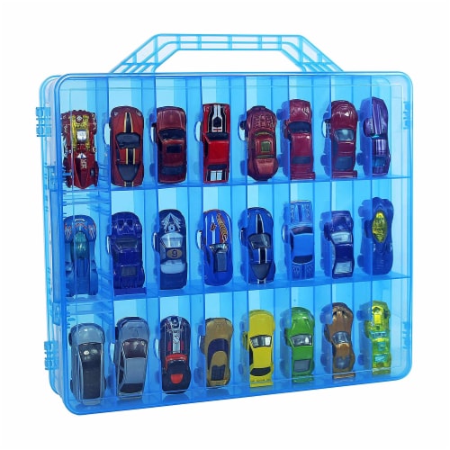 Bins Things Blue Toy Storage & Organizer, 48 Compartments for Hot Wheels,  Lego & More, 11.5H x 13.5W x 3D - Food 4 Less