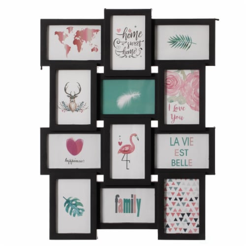 Picture Frame Set, 4x6 Frames Pack For Picture Gallery Wall With Stand and  Hanging Hooks, Set, 4 x 6, Set of 6 - Kroger