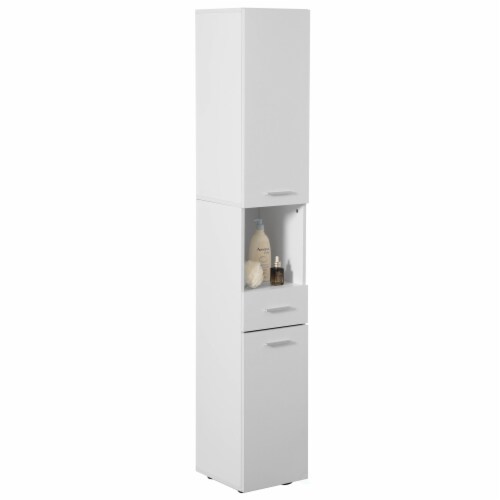 Yaheetech 24.5" Bathoom Vanity With Ceamic Sink, Cabinet